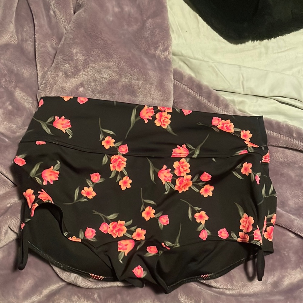 Pink athletic shorts